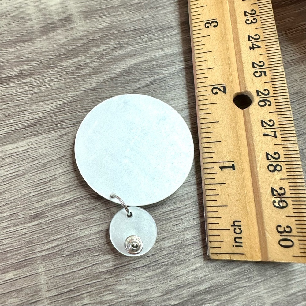 2/$30🌵 Full Moon Acrylic Earrings Night Sky Outer Space Jewelry Gift NEW - Picture 6 of 10
